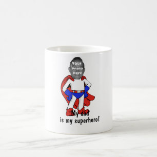 É personalizado "meu pai meu super-herói!" Caneca