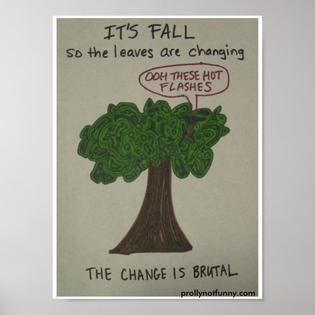 é poster de outono (Frente)