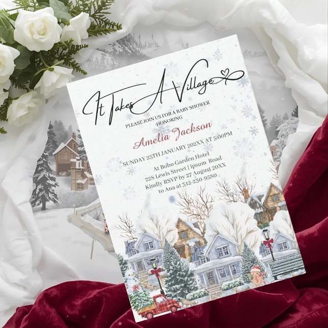 É preciso um convite para o Chá de fraldas da Vila (Criador carregado)