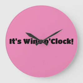 É Relógio de Vinho