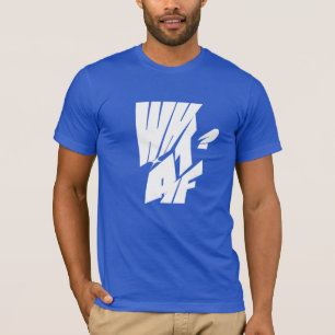 E Se T-Shirt - Citação Mínima De Tipografia Negrit