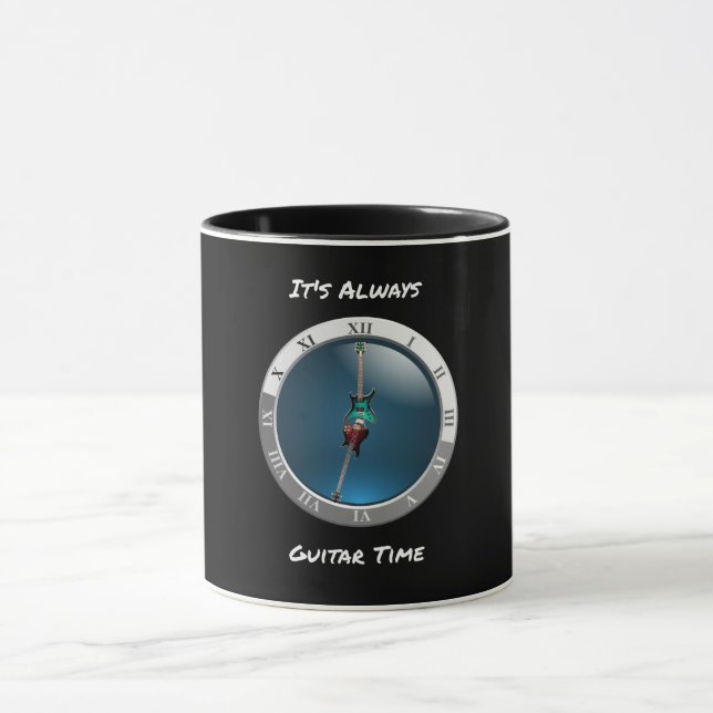 É sempre caneca do relógio de ponto da guitarra (Centro)