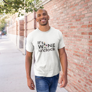 É t-shirt da hora do vinho