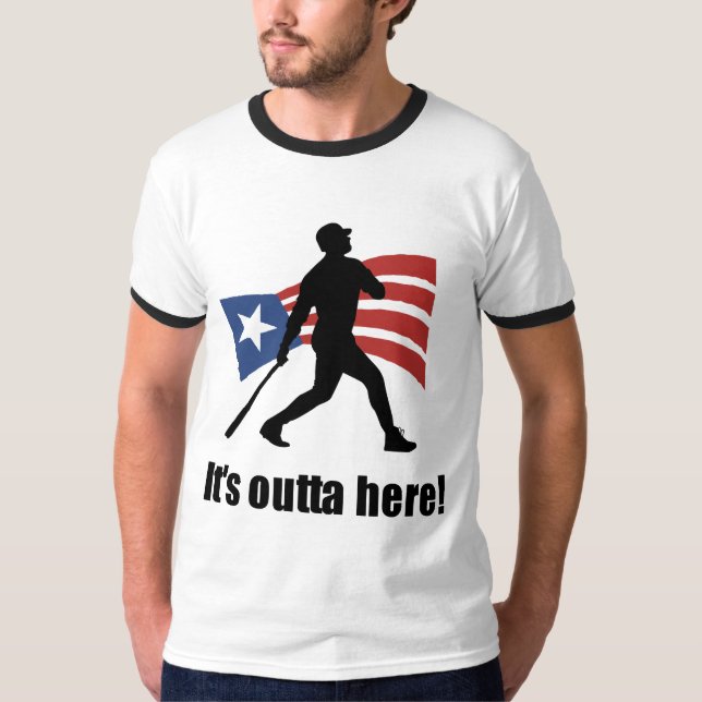 É t-shirt de Outta aqui (Frente)