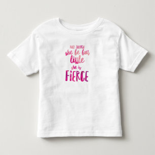 É t-shirt feroz do jérsei da multa da criança