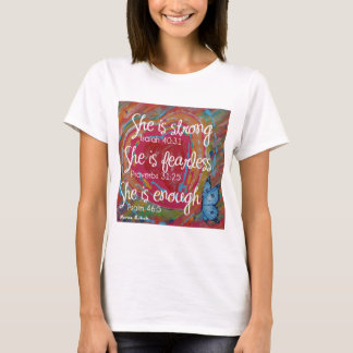 É t-shirt forte da escritura
