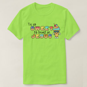 É Tão Bom Confiar Em Jesus T-Shirt