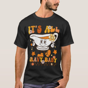 É Tudo Molho Baby Camisa Retro Groovy Feliz Ação d