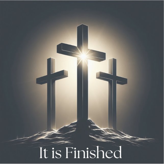 É um adesivo acabado (Frente)