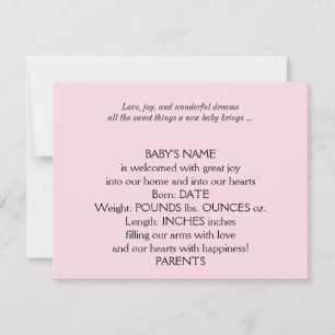 É um anúncio de bebê com fotos de moça