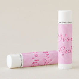 É um Balão de Lip de Cor Branca Rosa-Rosa