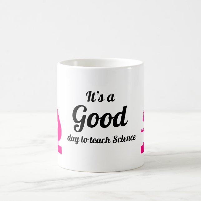 É um bom dia para ensinar caneca de café da ciênci (Centro)