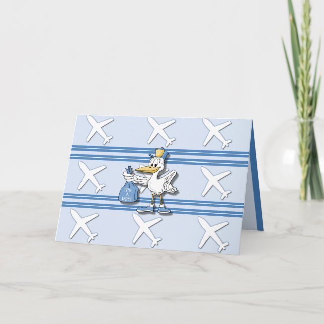 É um cartão de menino (Frente)