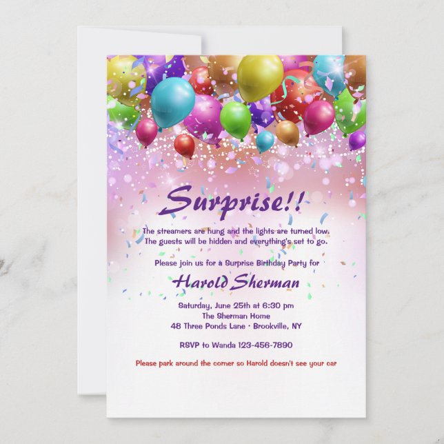 É um convite à celebração (Frente)