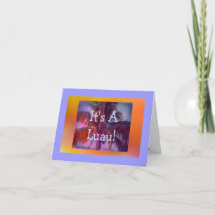É um Convite de festas tropical de Luau