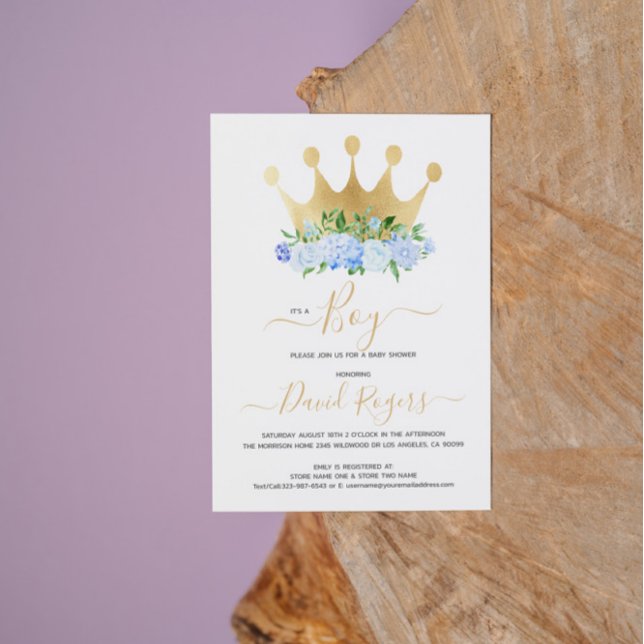 É um convite para chás de fraldas florais (Criador carregado)