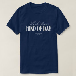 "É um Dia de Coque Elegante" Camiseta de Cabelo Pe