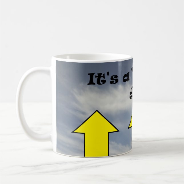 É um dia "meio cheio" ! caneca de café (Esquerda)