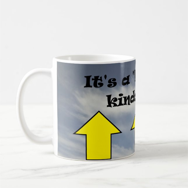 É um dia "meio cheio" ! caneca de café (Esquerda)