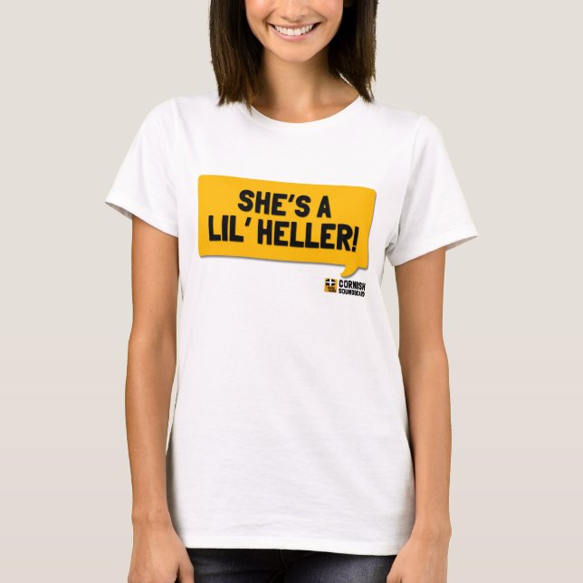 É um Lil Heller! Uma camisa Cornish de Soundboard (Frente)