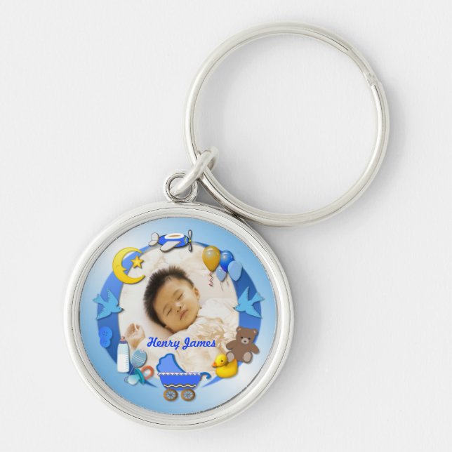 É um menino! ~ CHAVEIRO (Frente)