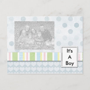 É um Modelo de Anúncio de Nascimento de Foto de Me