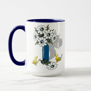 É um Mundo Maravilhoso Caneca Fofa c/ Passarinhos