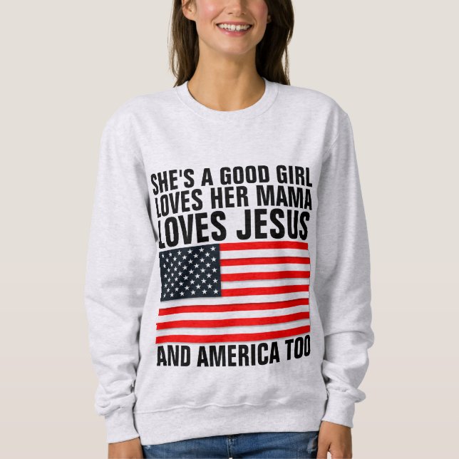 É UMA BOA GAROTA, T-Shirts Cristãs (Frente)