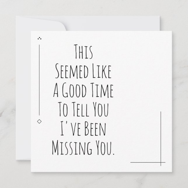 É uma boa hora para te dizer que estou perdendo vo (Frente)