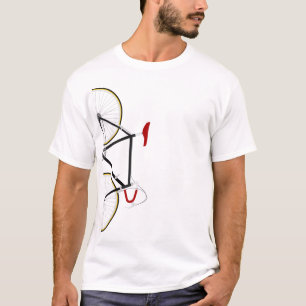 É Uma Camisa De Bicicleta Vintage Na Sua Biciclet