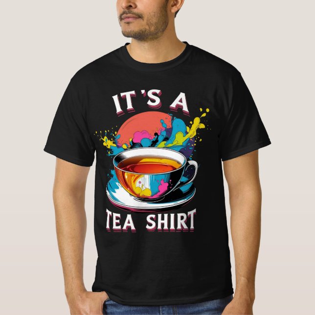 É uma camisa de chá (Frente)
