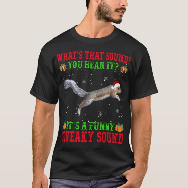 É Uma Camisa De Natal Engraçada De Som (Frente)