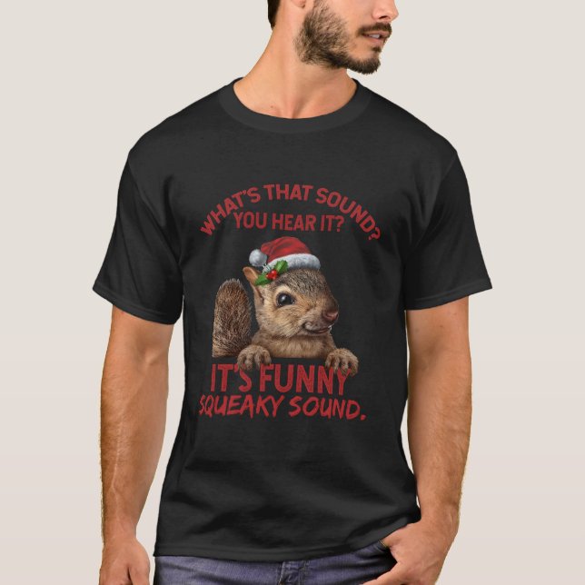 É Uma Camisa De Som Engraçada E Engraçada. (Frente)