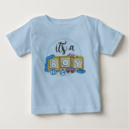 É uma camiseta Boy Baby Fine Jersey
