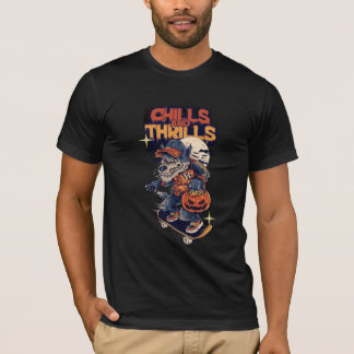 é uma camiseta preta com design estético