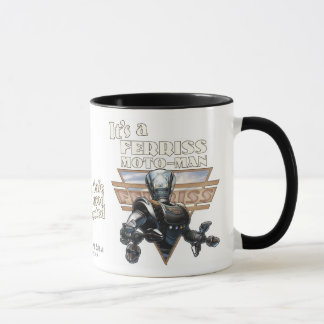 É uma caneca do Moto-Man de Ferriss