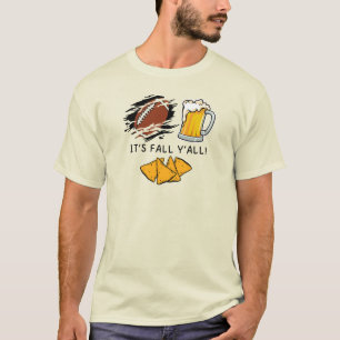É uma cerveja de futebol e camiseta