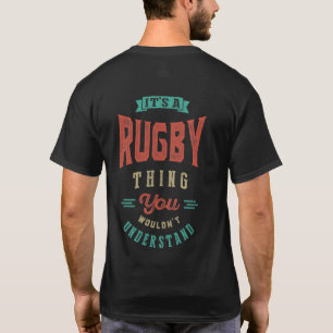 É uma coisa de Rugby T-shirt