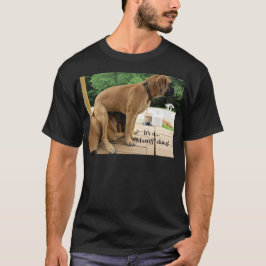 É uma coisa do Mastiff! Camiseta de cão inglesa do
