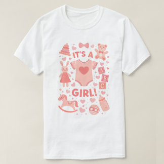É uma Garota – Camiseta Feminina Celebração Modern