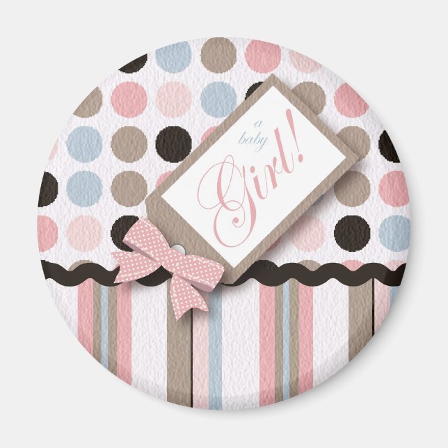 É uma garota! Íman (Frente)