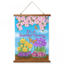 É Uma Linda Madrugada... Uma Tapeçaria De Muro.