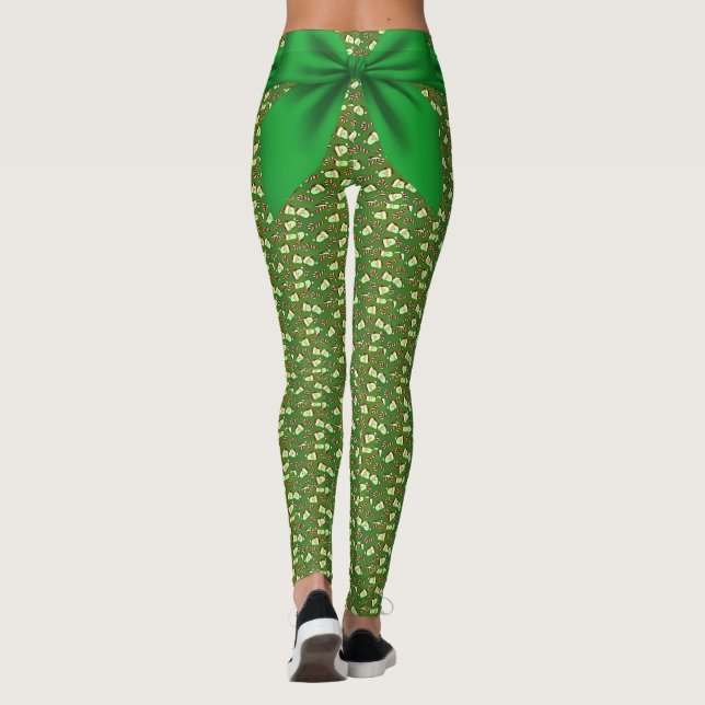 É uma mola, leggings de Natal (Verso)
