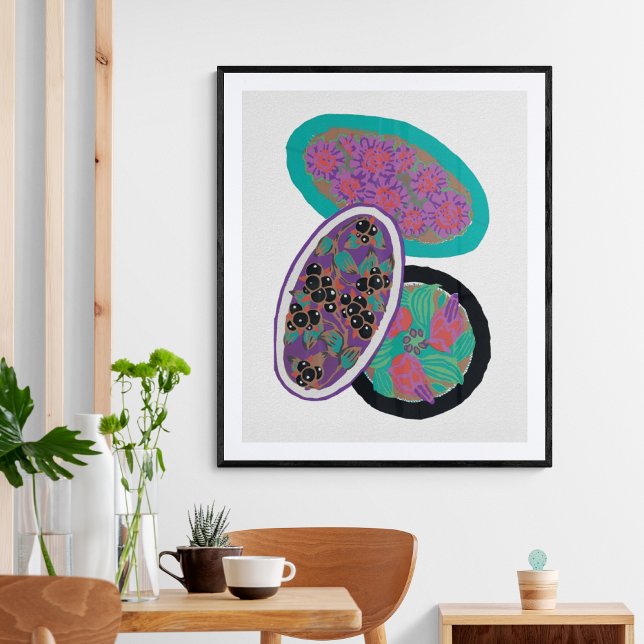 EA Séguy impressão de flor botânica (Criador carregado)