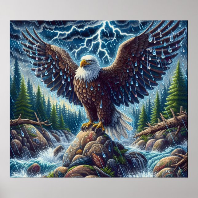Eagle Art Poster (Frente)