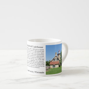Eagle Bluff Antecedentes do farol espresso caneca