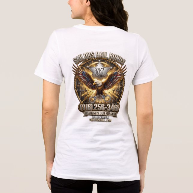 Eagle Break-Out Women's T-Shirt (Verso)