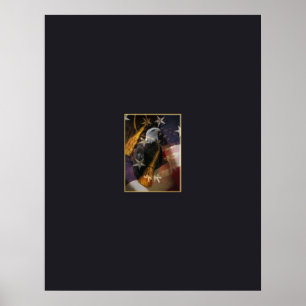 Eagle com poster da borla