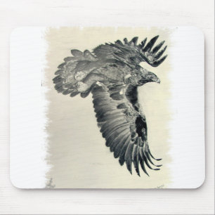 Eagle dourado Mousepad