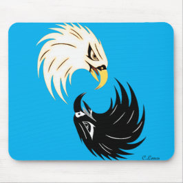 "Eagle Eye" Mouse Pad - Azul
